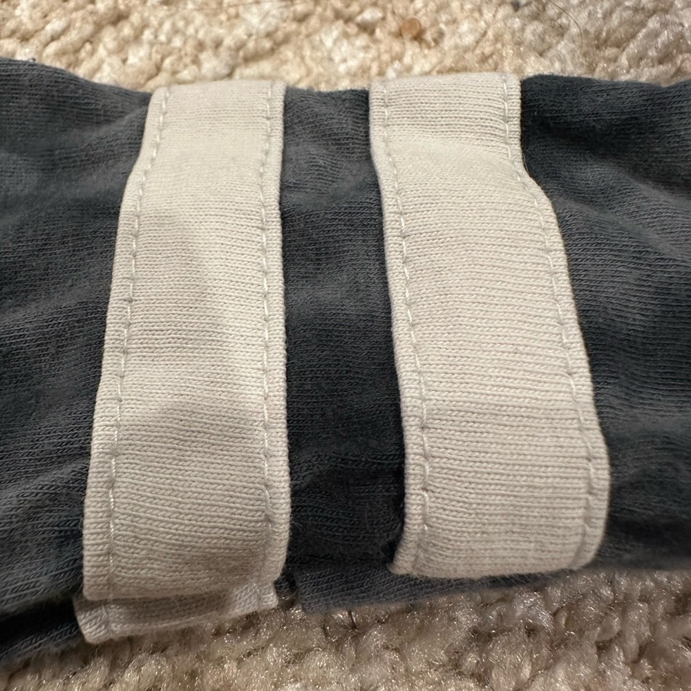 Designer From Denny’s! Charcoal Tie-Dye Kids Footie with Lightning Bolt - Picture 4 of 9